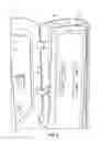 Fig. 03 - Dual hinged sheet product dispenser