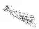 Fig. 01 - Flexible surgical stapler with motor in the head