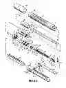 Fig. 12 - Flexible surgical stapler with motor in the head