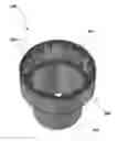Fig. 01 - METHODS AND APPARATUS FOR CUP HOLDER ADAPTER