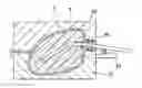 Fig. 01 - Foaming die device adapted to effect foaming in trim cover assembly integrally to form headrest, and foaming process for forming headrest by effecting foaming in trim cover assembly integrally, using the foaming die device