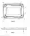 Fig. 04 - Container having a rim or other feature encapsulated by or formed from injection-molded material