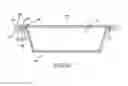 Fig. 24 - Container having a rim or other feature encapsulated by or formed from injection-molded material
