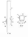 Fig. 17 - Cargo bed stake pocket adapted for securing J-hook strap thereto