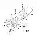 Fig. 22 - Cargo bed stake pocket adapted for securing J-hook strap thereto