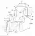 Fig. 01 - Seat back interlocking ottoman device and vehicle seat