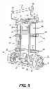 Fig. 07 - Rolling container assembly with adjustable storage units