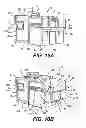 Fig. 10 - Rolling container assembly with adjustable storage units