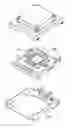 Fig. 01 - Burn-in socket with a heat sink