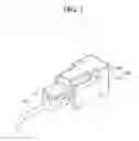 Fig. 02 - Noise reducing solenoid apparatus for shift lever