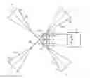 Fig. 01 - Device for measuring the state of polarization of an incident wave of frequency 10 GHz to 30 THz