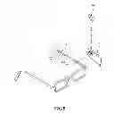 Fig. 06 - Side shield fixing structure having pin-detachment guide member