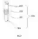 Fig. 10 - Side shield fixing structure having pin-detachment guide member