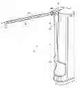 Fig. 01 - Measuring Instrument Assembly with Retainer Hook