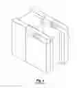 Fig. 04 - Insert-molded transceiver body with heat sink and method therefor