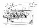 Fig. 01 - Image forming device provided with cleaner, waste toner accommodating portion, and paper guide disposed between cleaner and waste toner accommodating portion