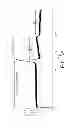 Fig. 07 - Angled alignment method for liquid materials applicator in better contact with photoreceptor or bias charge roller to minimize torque during cycling