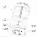 Fig. 01 - Electromechanical system for dispensing deodorant / antiperspirant