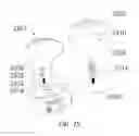 Fig. 19 - Electromechanical system for dispensing deodorant / antiperspirant