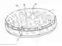 Fig. 01 - Dental milling block containing individualized dental article and process of production