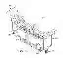 Fig. 16 - Board mount electrical connector with latch opening on bottom wall