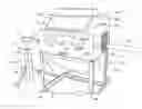 Fig. 01 - Shot blast cabinet and track system
