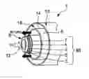 Fig. 01 - Superconducting cable having outgoing coolant inside a conductor and return coolant outside the conductor, and device and method for cooling superconducting cable