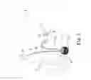 Fig. 02 - Artificial urinary sphincter system having a cuff with an inflatable balloon attached to a frame