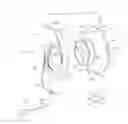 Fig. 01 - Accommodating intraocular lens having dual shape memory optical elements