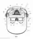 Fig. 05 - Headgear with a spring buffered occipital cradle