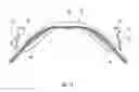 Fig. 12 - Headgear with a spring buffered occipital cradle