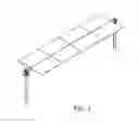 Fig. 02 - Off-set swivel drive assembly for solar tracker