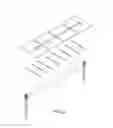 Fig. 04 - Off-set swivel drive assembly for solar tracker
