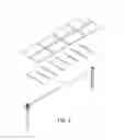 Fig. 05 - Off-set swivel drive assembly for solar tracker