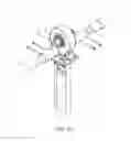 Fig. 20 - Off-set swivel drive assembly for solar tracker