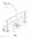 Fig. 02 - Suspended scaffold cable diverter system