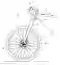 Fig. 01 - Bicycle brake caliper assembly