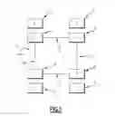 Fig. 02 - Switched data transmission system allowing the cancellation of time dependent loops and usable in particular in avionics applications