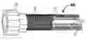 Fig. 01 - Lubricated elastically biased stretch hoses