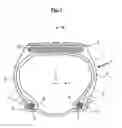 Fig. 02 - Tyre with lightened belt structure including steel monofilaments