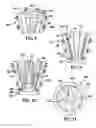 Fig. 04 - LED bulb for incandescent bulb replacement with internal heat dissipating structures