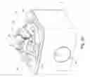 Fig. 13 - Mechanism for generating an orbital motion or a rotation motion by inversing a drive direction of a drive unit