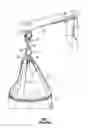 Fig. 02 - Adjustable swivel mount device for heavy punching bag