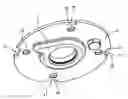 Fig. 01 - Camshaft adjuster and stator cover unit for automatic adjustment of a locking device