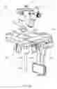Fig. 02 - Soda machine pronged clamp