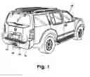 Fig. 02 - SELECTIVELY VISIBLE BATTERY CHARGE STATUS INDICATOR FOR EXTERIOR TRIM COMPONENTS