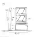 Fig. 33 - Cabinet and pedestal interface