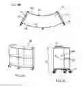 Fig. 09 - Table furniture and assembly kit for generating an array of items of furniture