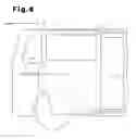 Fig. 06 - Vehicle door opening/closing device
