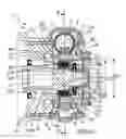 Fig. 01 - Gear reducer comprising a worm and a worm gear assembly provided with a torque limiter